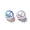 UV Plating Iridescent ABS Plastic Beads SACR-A001-05B-4