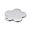 304 Stainless Steel Pendants STAS-F254-28A-P-2