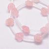 Natural Rose Quartz Beads G-O156-A-16-2