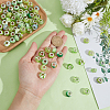 100Pcs 10 Styles Resin European Beads RPDL-SP0001-07-3