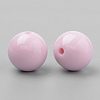 Solid Chunky Bubblegum Acrylic Ball Beads SACR-R835-6mm-11-2