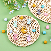 42Pcs 12 Style Food Grade Eco-Friendly Silicone Beads SIL-CA0001-31-4