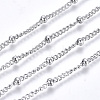 Tarnish Resistant 304 Stainless Steel Twisted Chains Curb Chain CHS-K008-11B-1