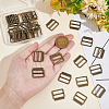 36Pcs Alloy Buckle Clasps FIND-BC0004-76AB-3
