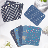 20Pcs 10 Styles Rectangle Cloth Patches PATC-CY0001-64-7