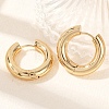 202 Stainless Steel Huggie Hoop Earrings EJEW-O087-08B-G-1