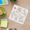 Plastic Reusable Drawing Painting Stencils Templates DIY-WH0172-187-3