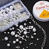 461Pcs Round Beads Kit for DIY Bracelet Making DIY-YW0004-45S-7