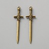 Tibetan Style Alloy Pendants FIND-WH0173-139AB-1