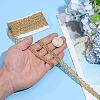 Metallic Yarn Ribbon OCOR-WH0078-547-3