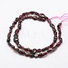 Natural Garnet Beads Strands G-F521-36-2