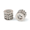 Brass Micro Pave Cubic Zirconia Beads KK-C155-21P-2