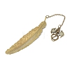 Luminous Brass Feather Bookmark WG51979-03-1