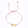Imitation Pearl Charm Bracelets SI5748-8-1