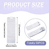 50Pcs Rectangle Glitter Holographic Plastic Yin-yang Zip Top Gift Bags OPP-TADJ0001-07C-4