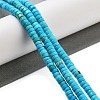 Dyed Natural Magnesite Beads Strands G-G121-A01-01-2