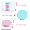 8Pcs 4 Colors Rubber Stamps AJEW-CP0008-31-6