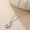 925 Sterling Silver Enamel Pendants SE-CBA9BBC-09P-2