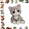 3D Cat DIY Animal Beading Embroidery Kit AC-CBA6750-06-1