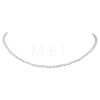 Shell Pearl Bead Kid Necklaces NJEW-JN05048-1