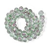 Handmade Luminous Lampwork Beads Strands LAMP-N037-01F-3