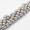 Shell Pearl Beads Strands X-BSHE-L026-05-8mm-1