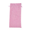 Rectangle Polyester Imitation Burlap Packing Pouches ABAG-N009-01A-05-1