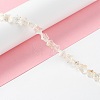 Transparent Glass Beads Strand X1-GLAA-F112-04K-2