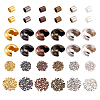 Brass Crimp Tube Beads and Brass Crimp Beads Covers KK-TA0006-01-15