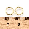 Brass Open Jump Rings KK-V007-004G-07-3