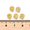 Brass Rhinestone Spacer Beads RB-A014-L6mm-01G-NF-4
