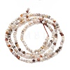Natural Mexican Lace Agate Beads Strands G-E608-A11-A-2