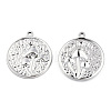 Non-Tarnish 201 Stainless Steel Pendants STAS-N098-143P-1