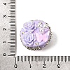 Handmade Polymer Clay Rhinestone Beads CLAY-Z005-03C-3