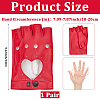 PU Leather Fingerless Gloves AJEW-CL0003-67A-2