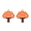 Thanksgiving Day Theme Alloy Enamel Pendants ENAM-T020-35K-1