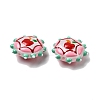Baking Paint Glass Enamel Beads LAMP-K039-34B-3