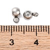 202 Stainless Steel Beads STAS-S151-02P-C-3