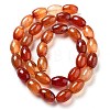 Natural Red Agate Beads Strands G-B106-B06-01-3