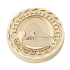 Christmas Series Wax Seal Brass Stamp Head LS-AJEW-M037-01G-27-2