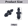 140Pcs PE Plastic Irrigation Barb Connector Parts FIND-DC0008-54-2