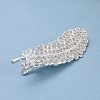 Alloy Crystal Rhinestone Alligator Hair Clips PHAR-Z003-04S-3