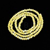 Transparent Glass Beads Strands LS-EGLA-A044-T1mm-MB29-3