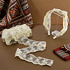 5 Yards Polyester Lace Ribbon OCOR-PH0036-77B-4