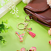 Fruit Series Letter Resin Keychains KEYC-TAC0033-02Y-5