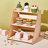 2-Tier Detachable Wooden Display Shelf AJEW-WH0007-21-5