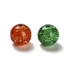 Transparent Crackle Glass Beads CCG-MSMC0002-02-M-2