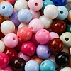 Opaque Acrylic Beads SACR-Q004-02E-3