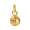 925 Sterling Silver Hollow Round Charms STER-P071-19G-1