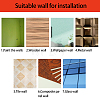 Acrylic Mirror Wall Stickers Decal DIY-CN0001-13A-N-6